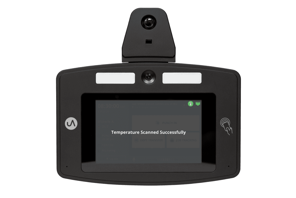 DR2500 Touch-Free Voice Control and Facial Recognition Time Clock with ...