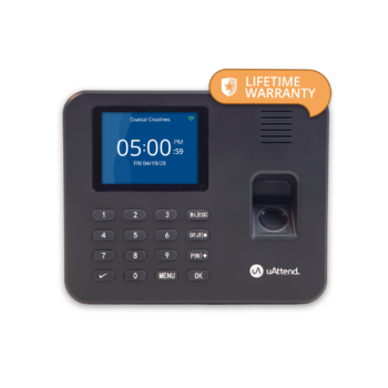 uAttend RE2000 Biometric Time Clock